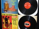 THE SHIRELLES  2 LP BABY ITS YOU & TONIGHTS THE NIGHT MONO 1st PRESS doo wop