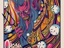 Queens of the Stone Age poster London O2 Arena 21.11.17 Villains Tour