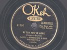 Louis Armstrong Orch on Okeh 41350  Exc