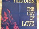 Jimi Hendrix Cry of Love Canada  Black label   w/ unique cover & POSTER very HTF