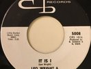 LEO WRIGHT & THE EL-JAYS IT IS I / I WONDER ON CB RECORDS VERY RARE DOO WOP