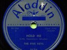 FIVE KEYS (Hold Me / I Hadn't Anyone Til You) R&B/SOUL 78  RPM  RECORD