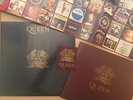 DLP: Queen - Greatest Hits II - D’91 NM  mit Buch, Aufnäher und riesen Poster