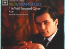 BACH Well-Tempered Clavier Book 1 GLENN GOULD Columbia 2-eye STEREO 1/1 Press NM