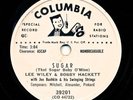 LEE WILEY and BOBBY HACKETT on 1951 Columbia Promo 39201/4 - Sugar