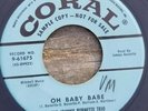 Orig  The Johnny Burnette Trio, Oh Baby Babe/Midnight Train 45 rpm rockabilly NM