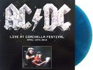 AC/DC 3LP VINYL - live at coachella festival - VINYLE BLEUS - BLUE VINYLS