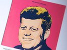 ORIGINAL JACK KENNEDY POP ART COVER KILL HANNAH 12 INCH VINYL ANDY WARHOL JFK