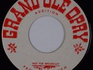 GRAND OLE OPRY AUDITION: Promo, Lester Flatt, Marty Robbins, Bluegrass 45 HEAR