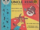 Disney UNCLE REMUS NEW 78 rpm record SONG OF THE SOUTH Official Mickey Mouse Clu