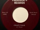 * LOAFERS Crazy Talk / The Best Thing JUNGLE ROCK ROCKABILLY Phonograph 45 HEAR