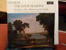 LOVEDAY MARRINER VIVALDI THE FOUR SEASONS LP OVAL ARGO ZRG 654 ED1 NM- insert
