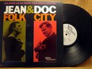 WL PROMO FOLK LP JEAN RITCHIE & DOC WATSON AT FOLK CITY RE 1966  FVS-9026
