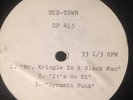 RARE Hip Hop, Compton, 1980's, DP 415, 3 SONG EP DUBPLATE KRIS KRINGLE BLACK MAN