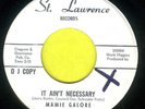 NORTHERN SOUL CLASSIC   MAMIE GALORE IT AIN'T NECESSARY DEMO COPY