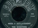 THE WINSTONS Need A Replacement NORTHERN SOUL 45 on CURTOM