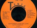 LOVE SANDERS Different Kind Of Love RARE MODERN SOUL STEPPER 45 on TENYA VG++