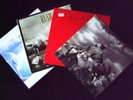 RUSH 4Lp's PRESTO, HOLD YOUR FIRE, PERMANENT WAVES, GRACE UNDER PRESSURE