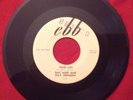 RARE 1957 RAY AGEE & ELLY JOHNSON 45 R&B True Lips/My Silent Prayer EBB 111 WLP
