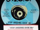 Big Lucky Carter 45 Memphis R&B  Mover Stop Arguing Over Me  1969 Unplayed Mint