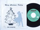 Doo Wop Rocker 45 UNIQUES Merry Christmas, Darling DEMAND picture sleeve HEAR