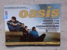 OASIS KNEBWORTH SUNDAY AUGUST 11th 1996 TICKET.