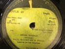 PAUL MCCARTNEY & WINGS CHILE ORIGINAL SINGLE APPLE 1974 M- HELLEN WHEELS