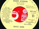 SMACK BAND PROMO “LIVE-IN WORLD” CLIFF RICHARD R GIBB POP RARE MEXICAN 7” SINGLE