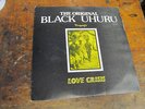BLACK UHURU Love Crisis LP JAMMYS 80s reggae VG++ nice