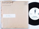 Rock 45 JERRY GARCIA/ROBERT HUNTER Sampler ROUND pic sleeve w/ promo pack HEAR