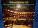 @ASD 2544 *GILELS AT CARNEGIE HALL* BEETHOVEN /BACH-BUSONI etc *NM
