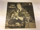 Elvis Presley Love Me Tender / Any Way You Want Me 45 RCA #6643 B&W Sleeve