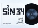 Punk 45 EP SIN 34 Die Laughing SPINHEAD picture sleeve w/ insert 33rpm VG++ HEAR