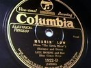 Store-Stock Viva-Tonal Columbia 1922-D Lee Morse & Her Blue Grass Boys (NYC 1929