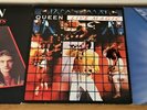 QUEEN/STATUS QUO VINYL RECORDS. IN THE ARMY NOW, GREATEST HITS, LIVE MAGIC