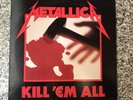 Metallica Kill 'Em All Megaforce MRI 069 Cliff Burton 1983 Never Played