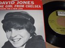 OLDIES 45 - DAVID JONES - THE GIRL FROM CHELSEA - PIC SLEEVE - COLPIX - MONKEES