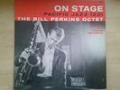 BILL PERKINS On Stage LP Pacific Jazz DG Mono Bud Shank Russ Freeman Mel Lewis