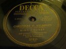 Bing Crosby Christmas in Killarney/It's Beginning To Look Like 78 rpm record