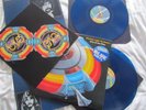 ELECTRIC LIGHT ORCHESTRA Out Of The Blue 2 X BLUE VINYL LP + PRESS OUT & POSTER