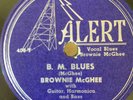 BLUES BROWNIE McGHEE Alert 409 BM Blues/Evil But Kindhearted E+