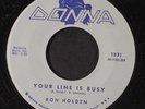 RON HOLDEN & THUNDERBIRDS: Who Say There Ain't No Santa Claus 45 Blues & R&B