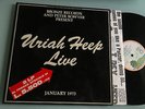 2 LP MINT 1972 RARE ITALY Uriah Heep ?– Uriah Heep Live PLASTIFICATA