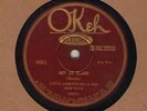 78 rpm Louis Armstrong Hot Five OKeh 8551 Got No Blues in V Hear