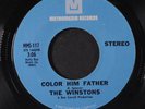 WINSTONS: Amen, Brother / Color Him Father 45 (co, drum break classic ) Funk