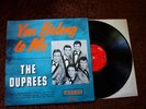 The Duprees You Belong To Me LP Coed 905 orig 1962 MONO DooWop Early R&R