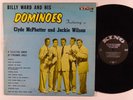 BILLY WARD & DOMINOES Featuring Clyde McPhatter & Jackie Wilson LP on King mono