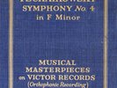 201g4.  Leopold Stokowski - Symphony #4 (Tschaikowsky) - Victor M-48 (5 rec set)