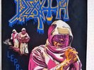 DEATH LEPROSY OFFICIAL BACK PATCH VERY RARE COLLECTORS ITEM NEW OLD STOCK