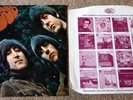 The Beatles, RUBBER SOUL, 1969 UK FINAL BLACK & YELLOW PARLOPHONE STEREO LP.